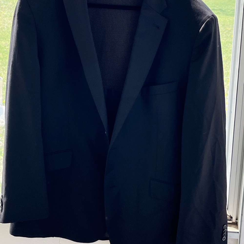 Joseph Abboud Black Blazer Classic Notch Lapels